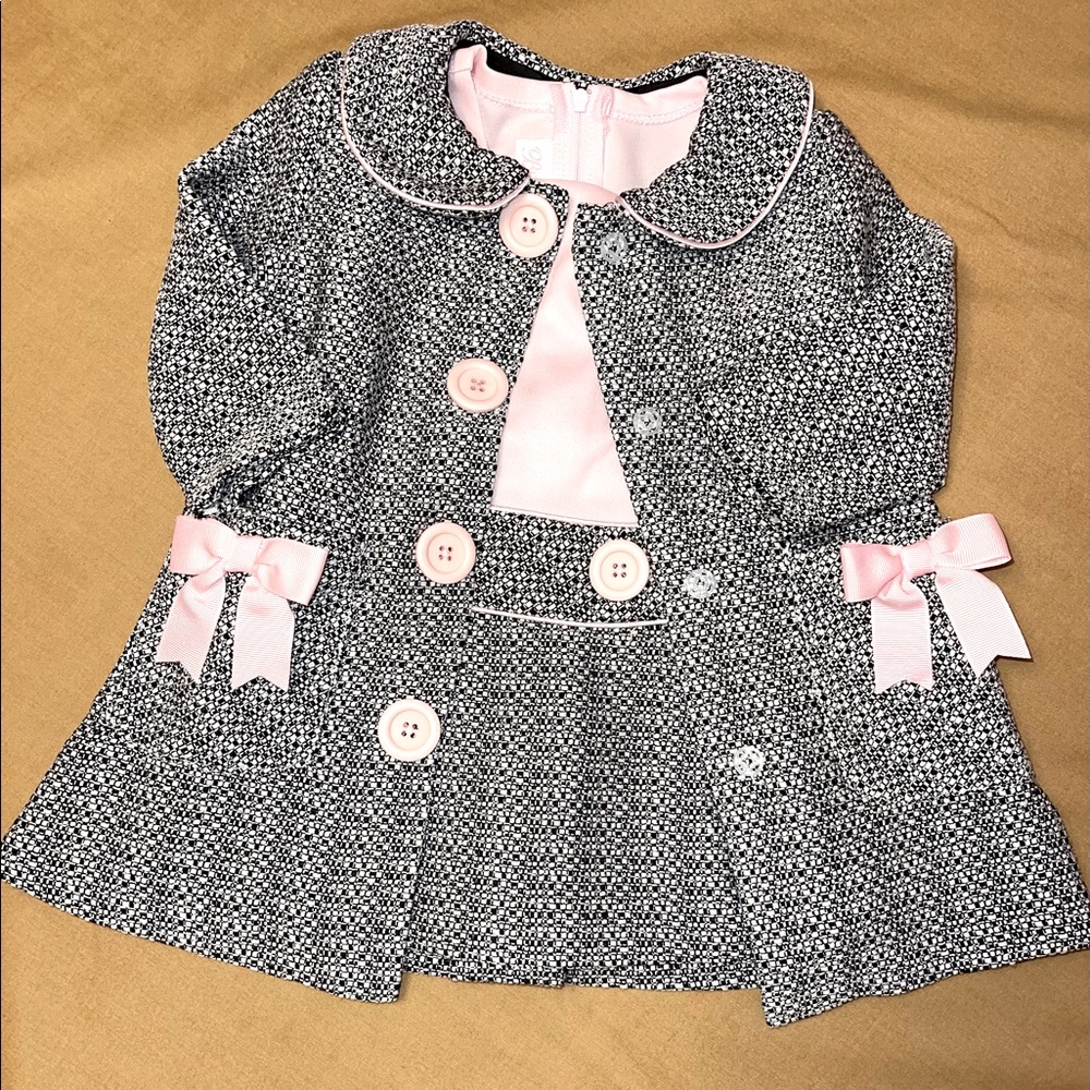 Bonnie Baby dress/coat set